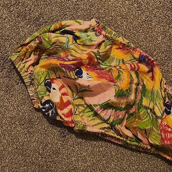 FARM Rio Tropical Parrot One-Shoulder Mini Dress - Picture 3 of 14